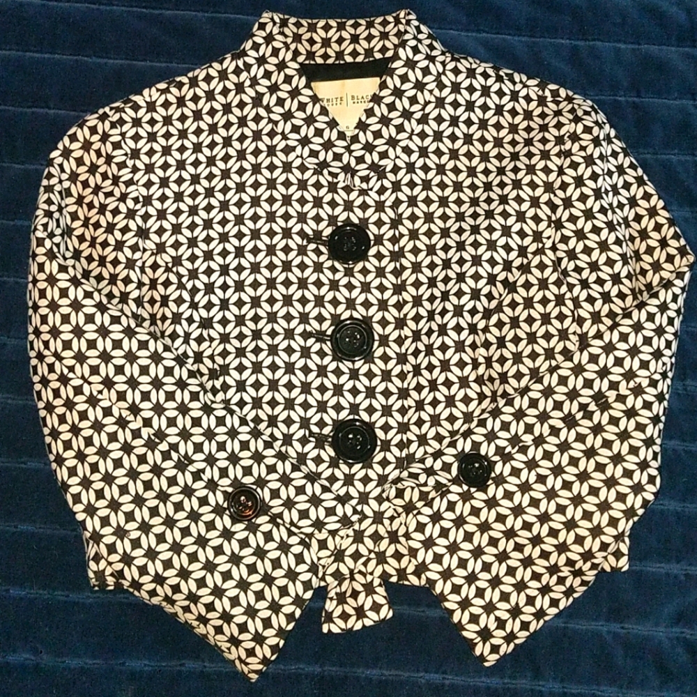 White House Black Market Crop Blazer Jacket